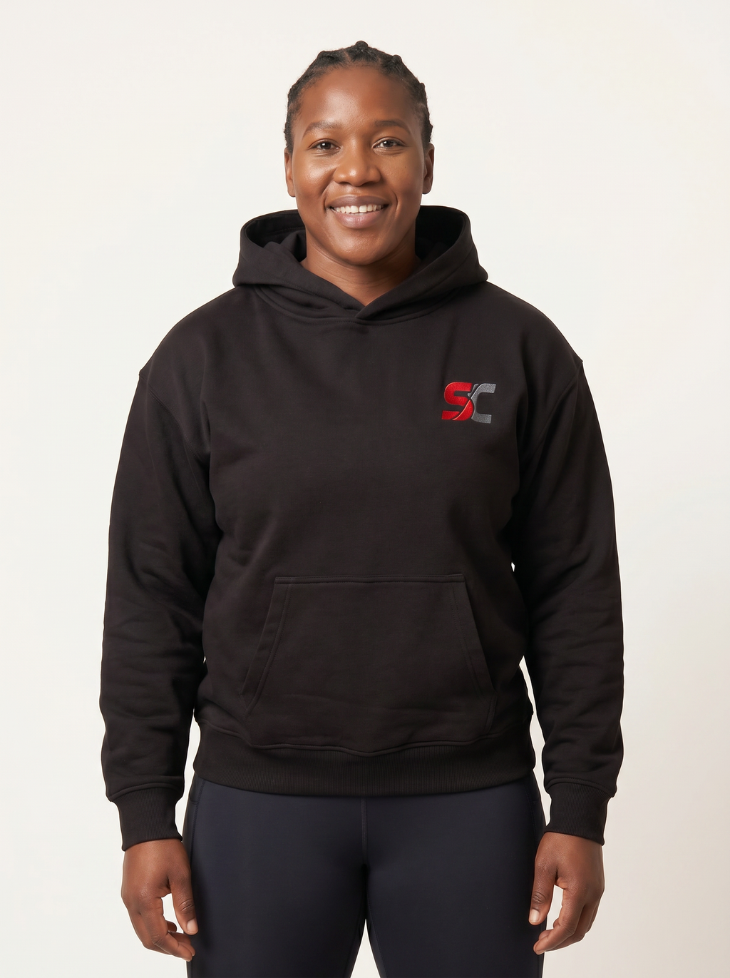 Premium SC Hoodie, Black, ScrumClub
