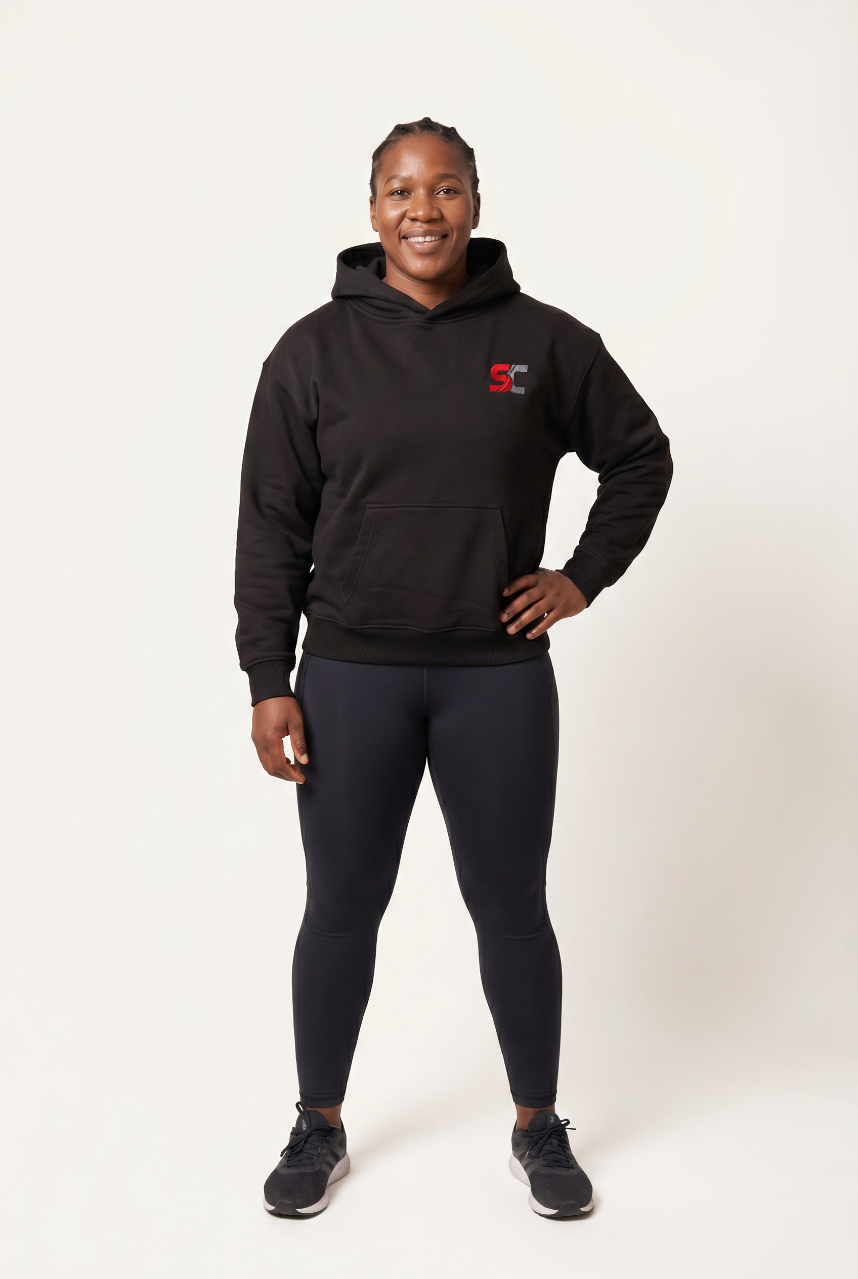 Premium SC Hoodie, Black, ScrumClub