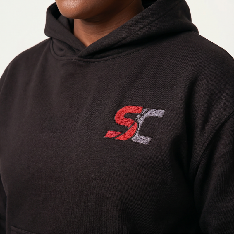 Premium SC Hoodie, Black, ScrumClub