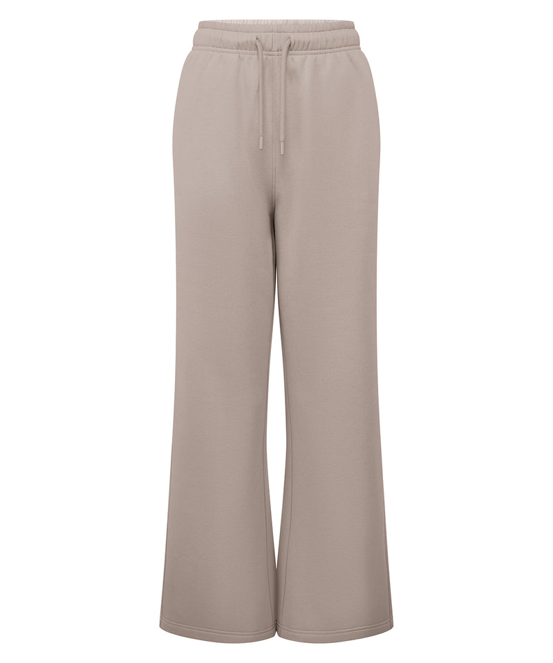 Wide-Leg Joggers stone - product front