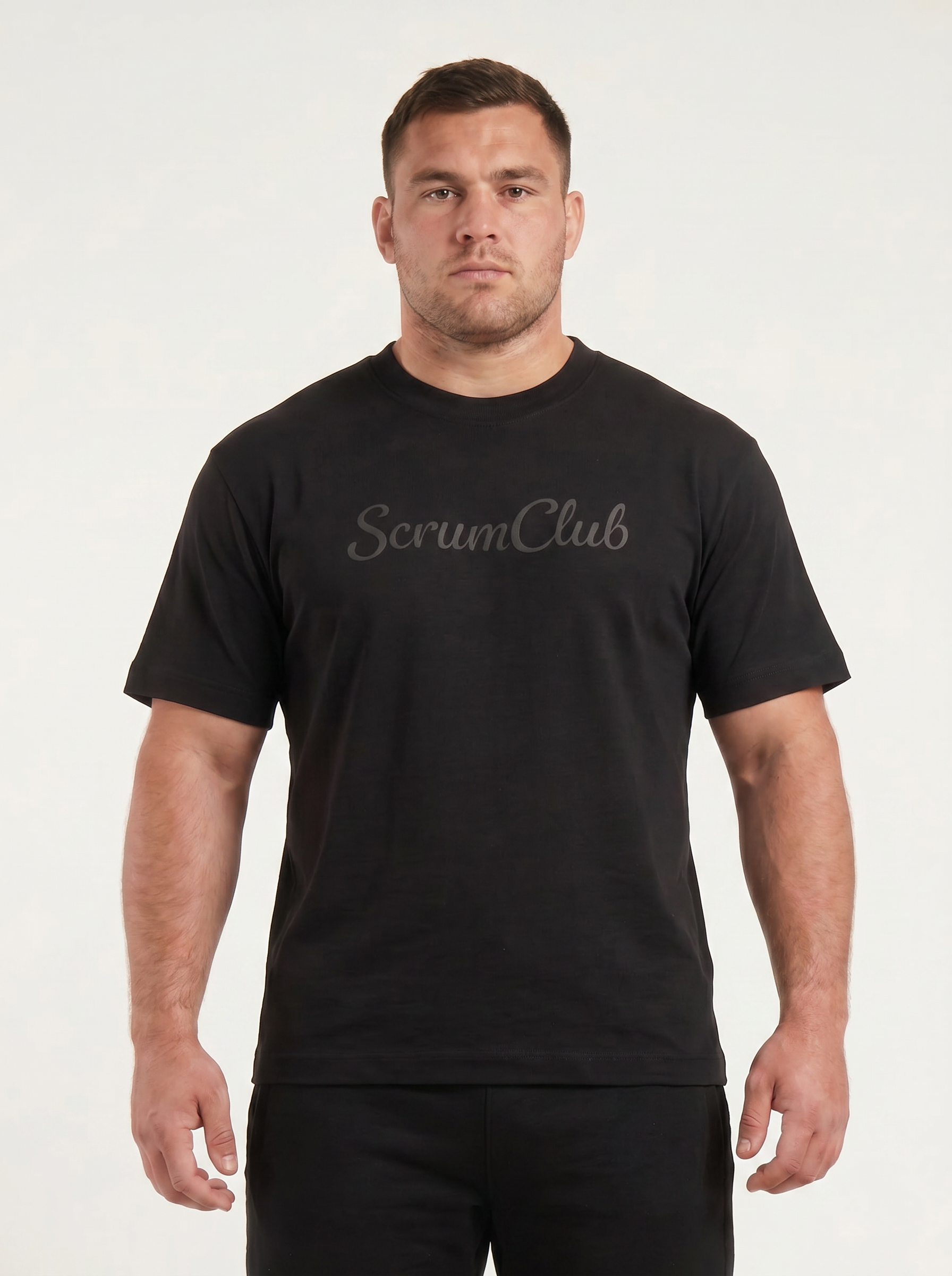 SC Puff Tee, Black, ScrumClub