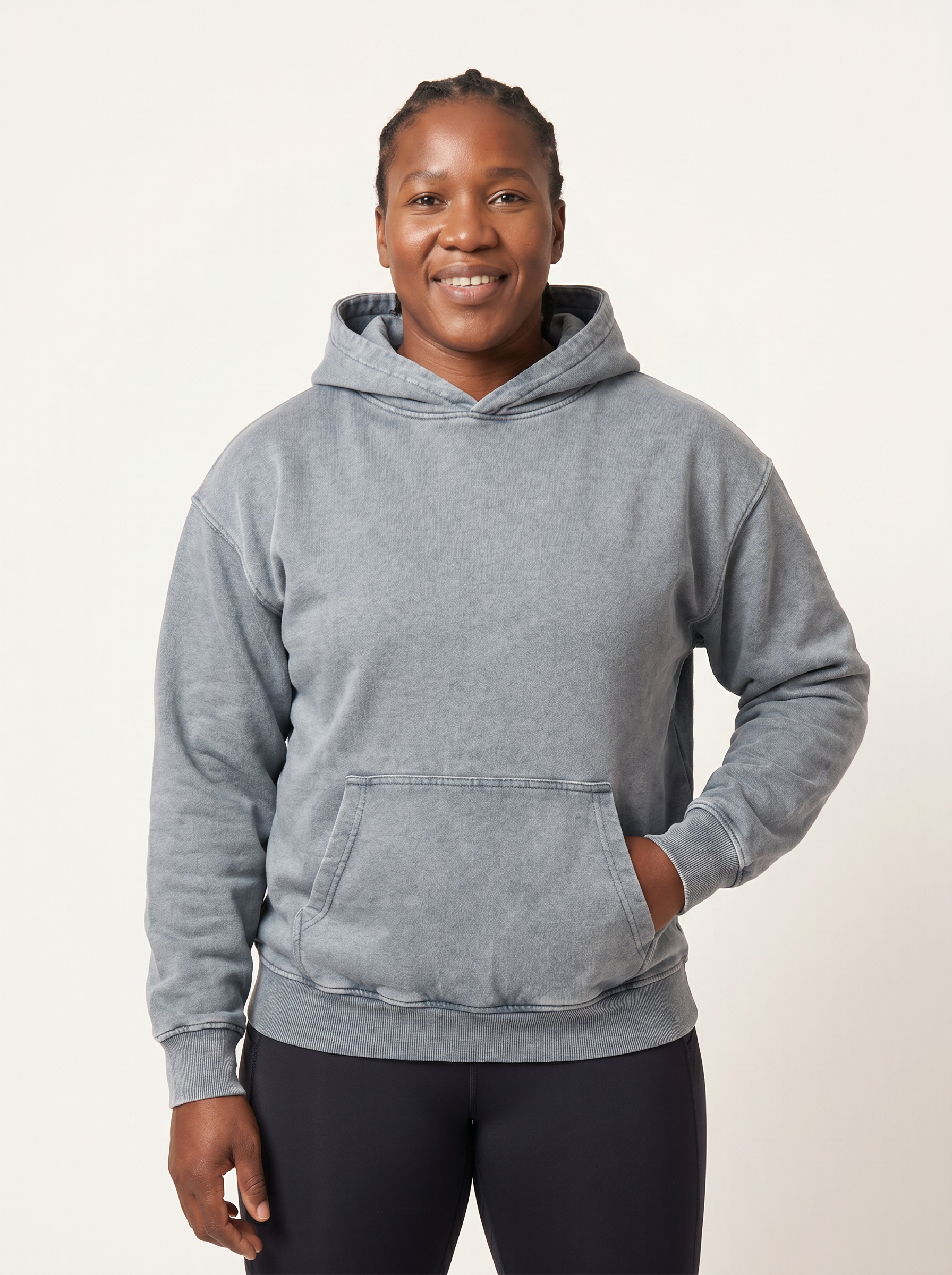 Mucky Ruck Hoodie, Washed Grey, ScrumClub