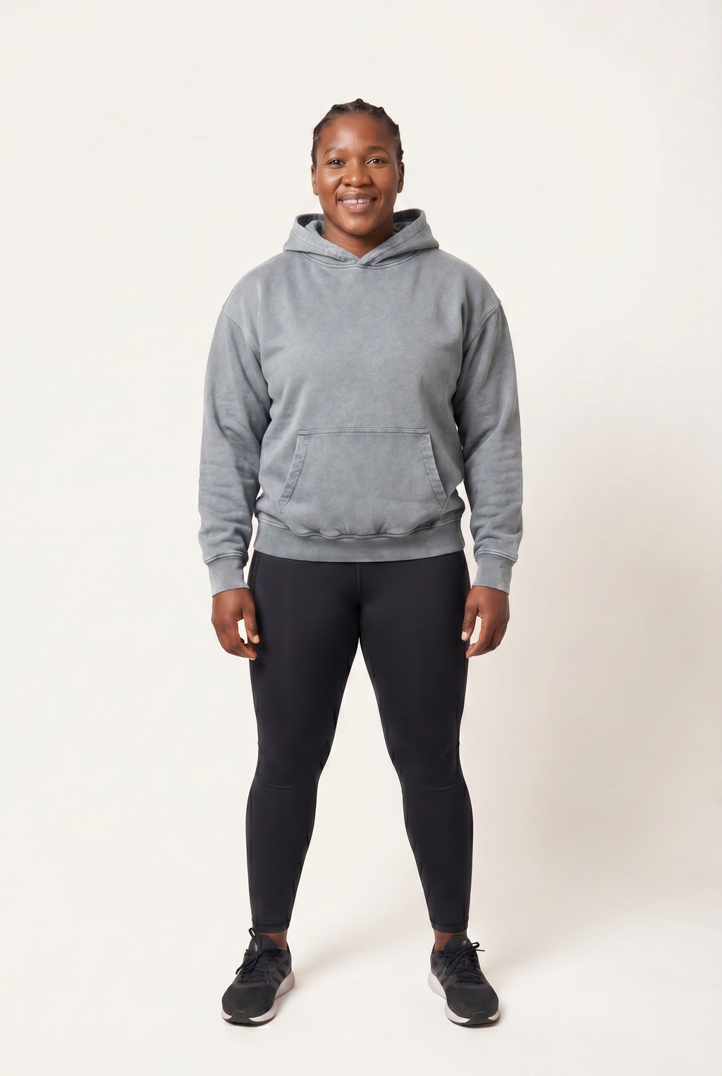 Mucky Ruck Hoodie, Washed Grey, ScrumClub