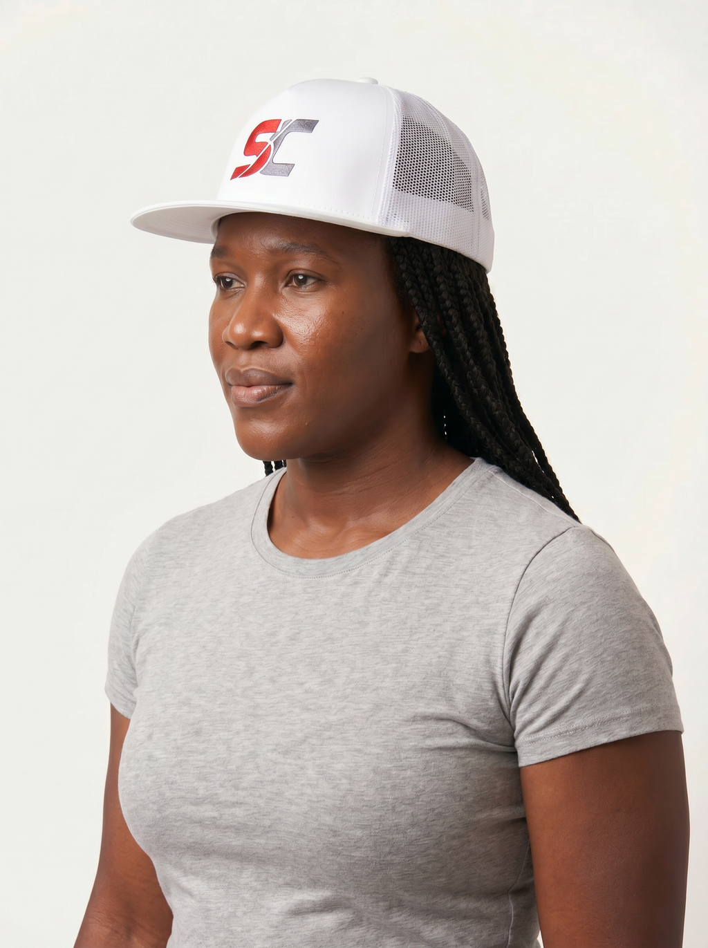 SC Trucker Hat, White, ScrumClub