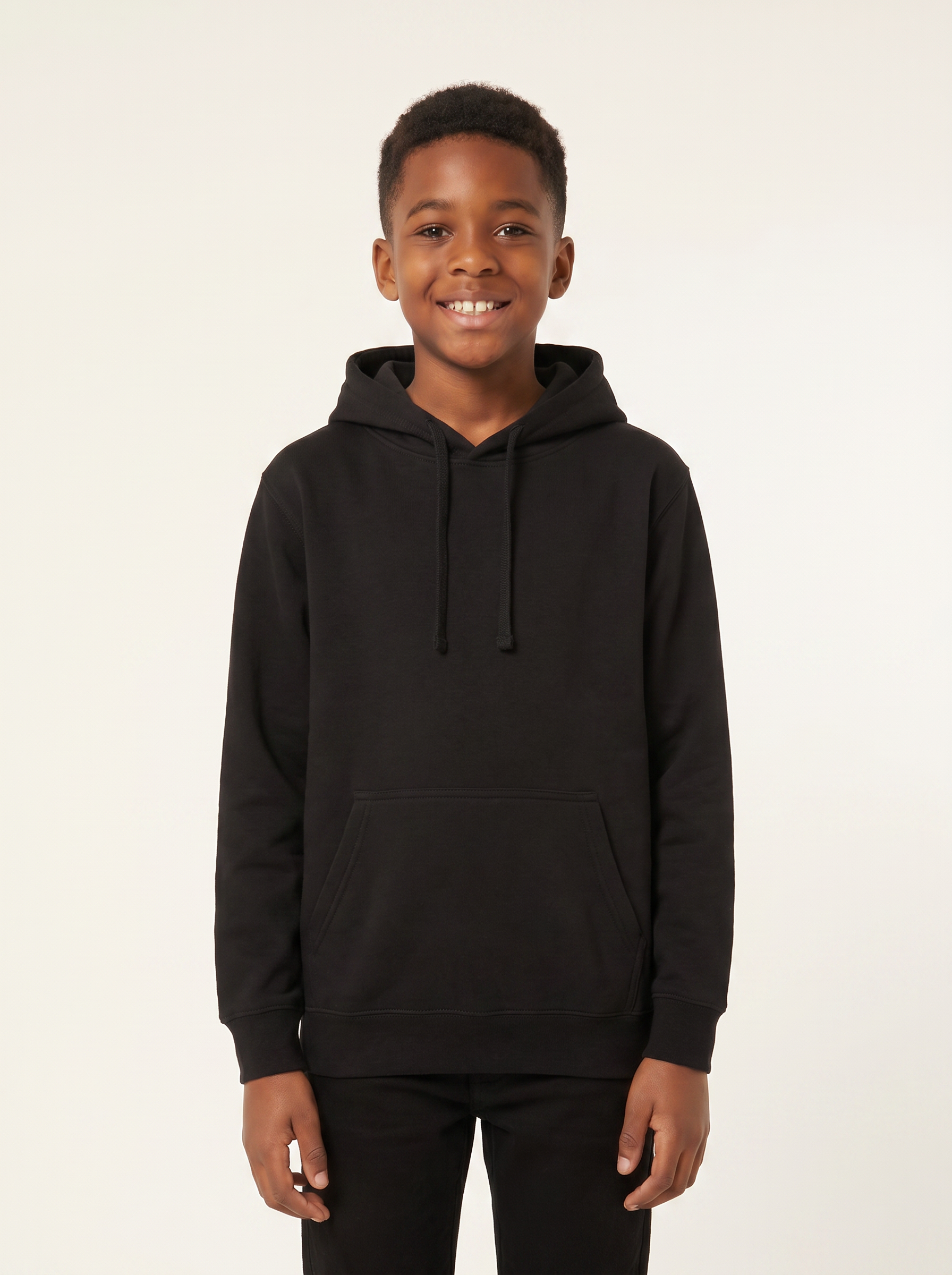 Kids SC Hoodie, Black, ScrumClub