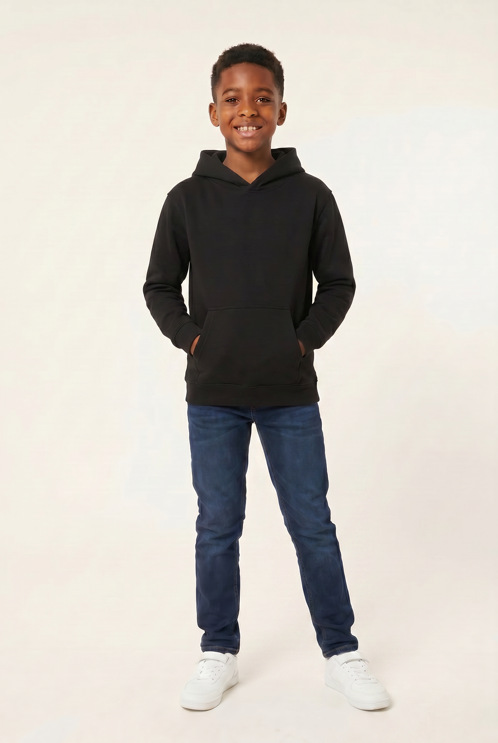 Kids SC Hoodie, Black, ScrumClub