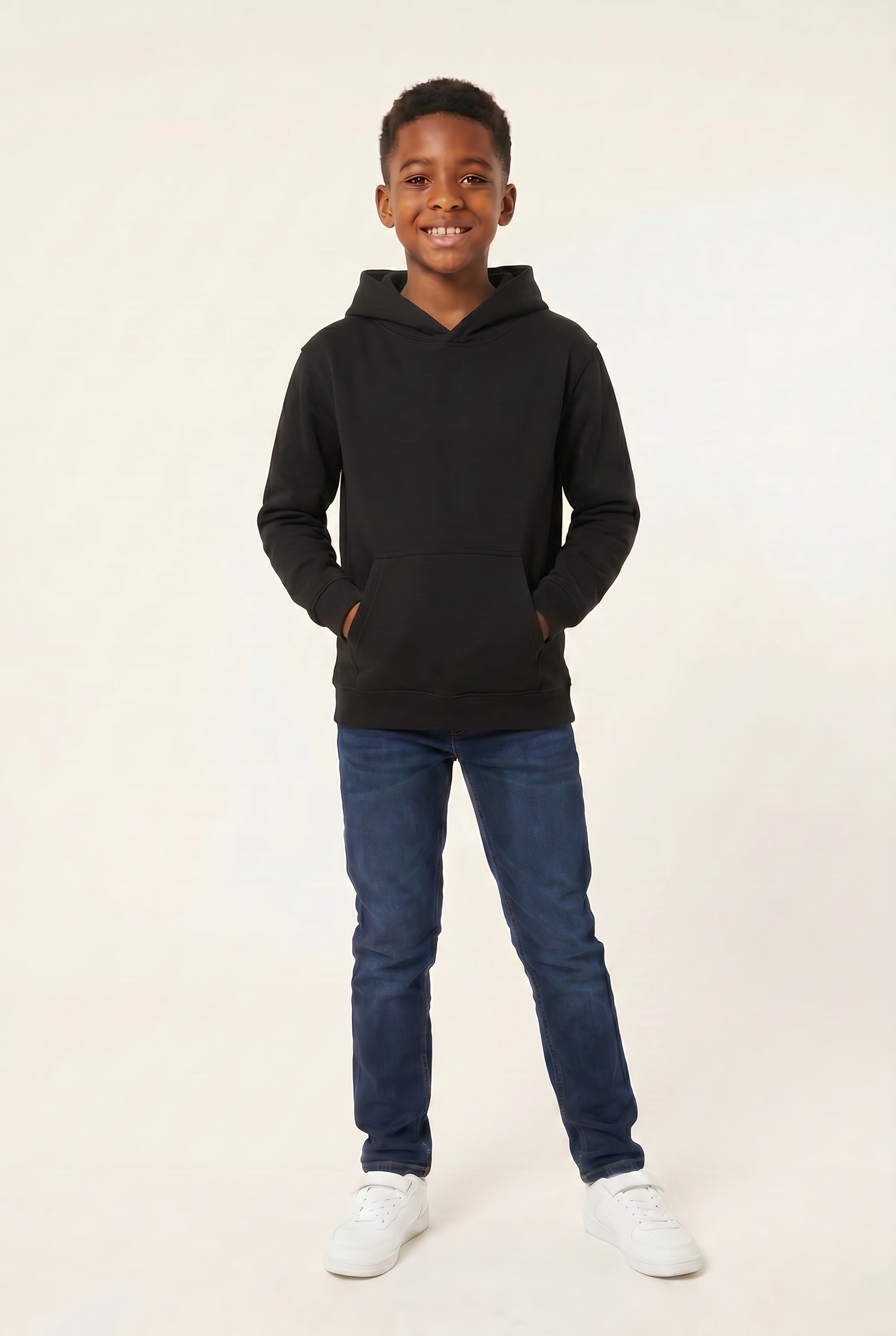 Kids SC Hoodie, Black, ScrumClub