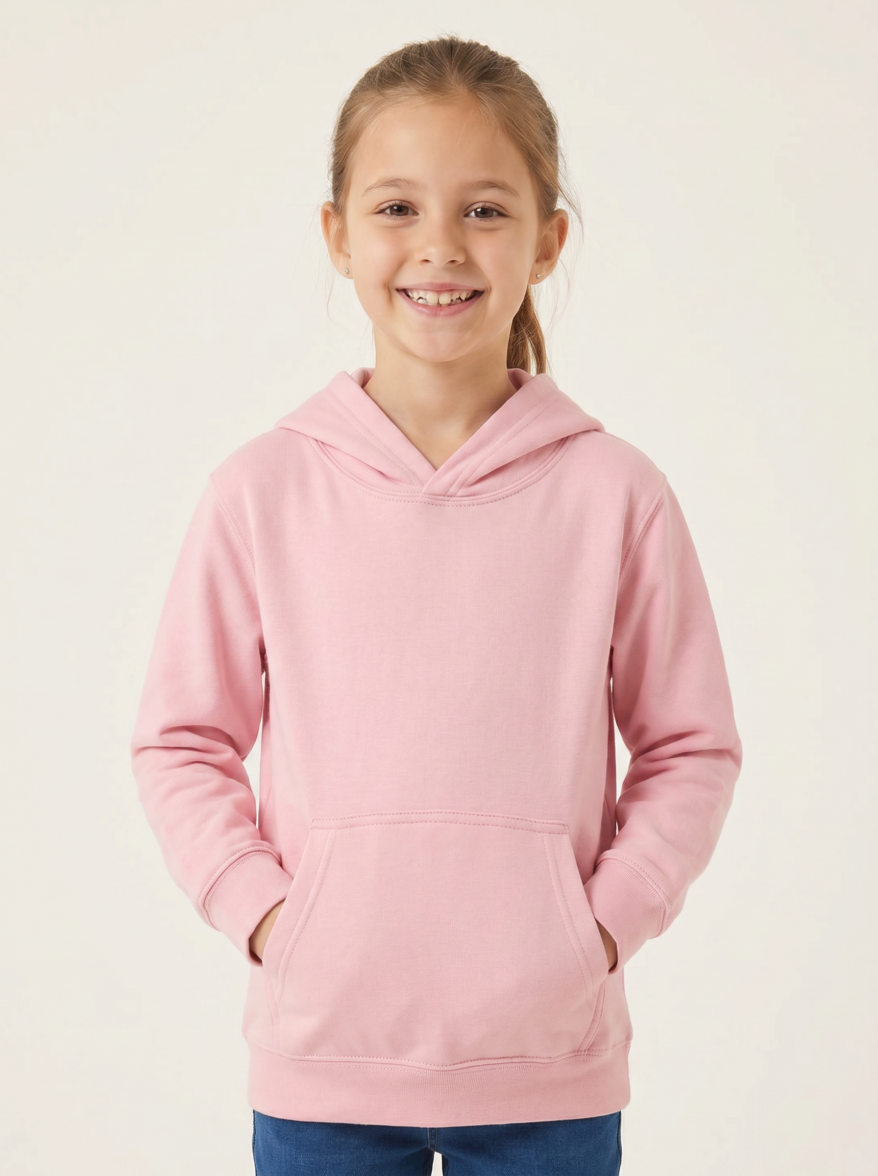 Kids SC Hoodie, Pink, ScrumClub