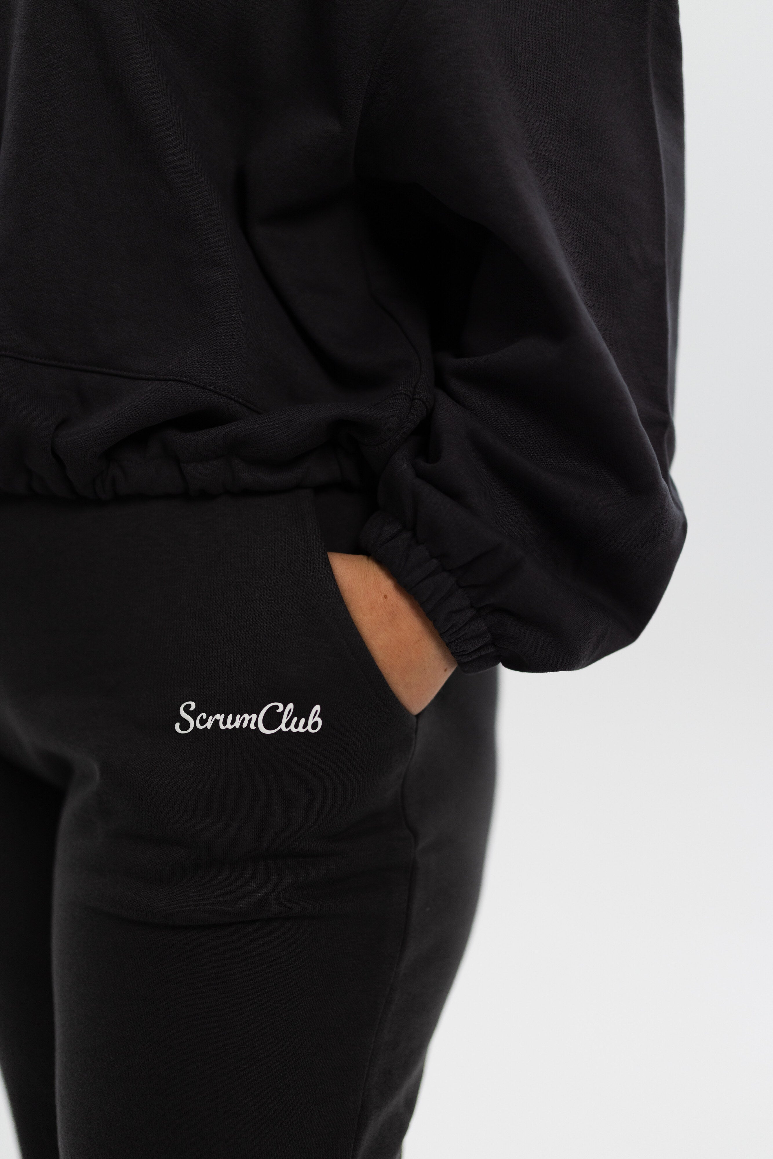 Relaxed Joggers charcoal - pocket detail