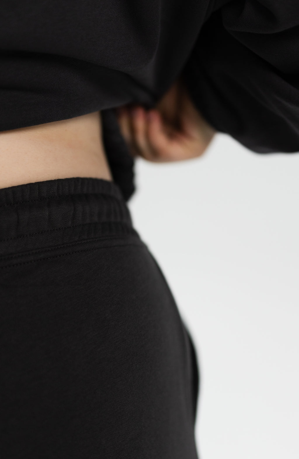 Relaxed Joggers charcoal - waistband detail