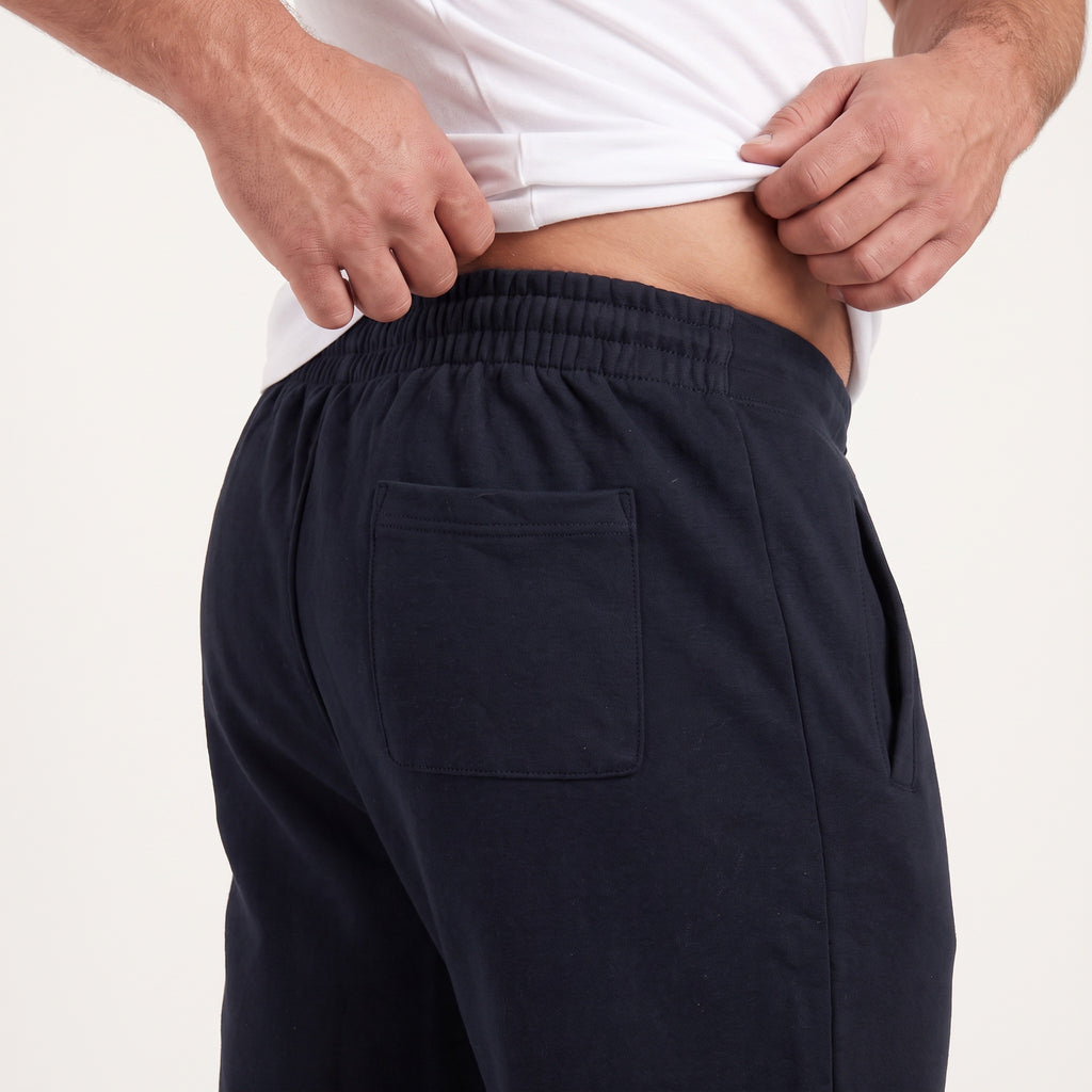 SC Tracksuit Joggers grey and navy - waistband detail