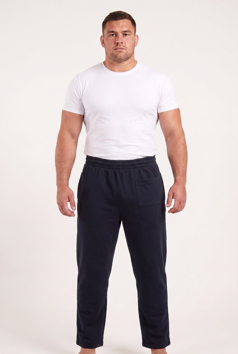SC Tracksuit Joggers grey and navy - front